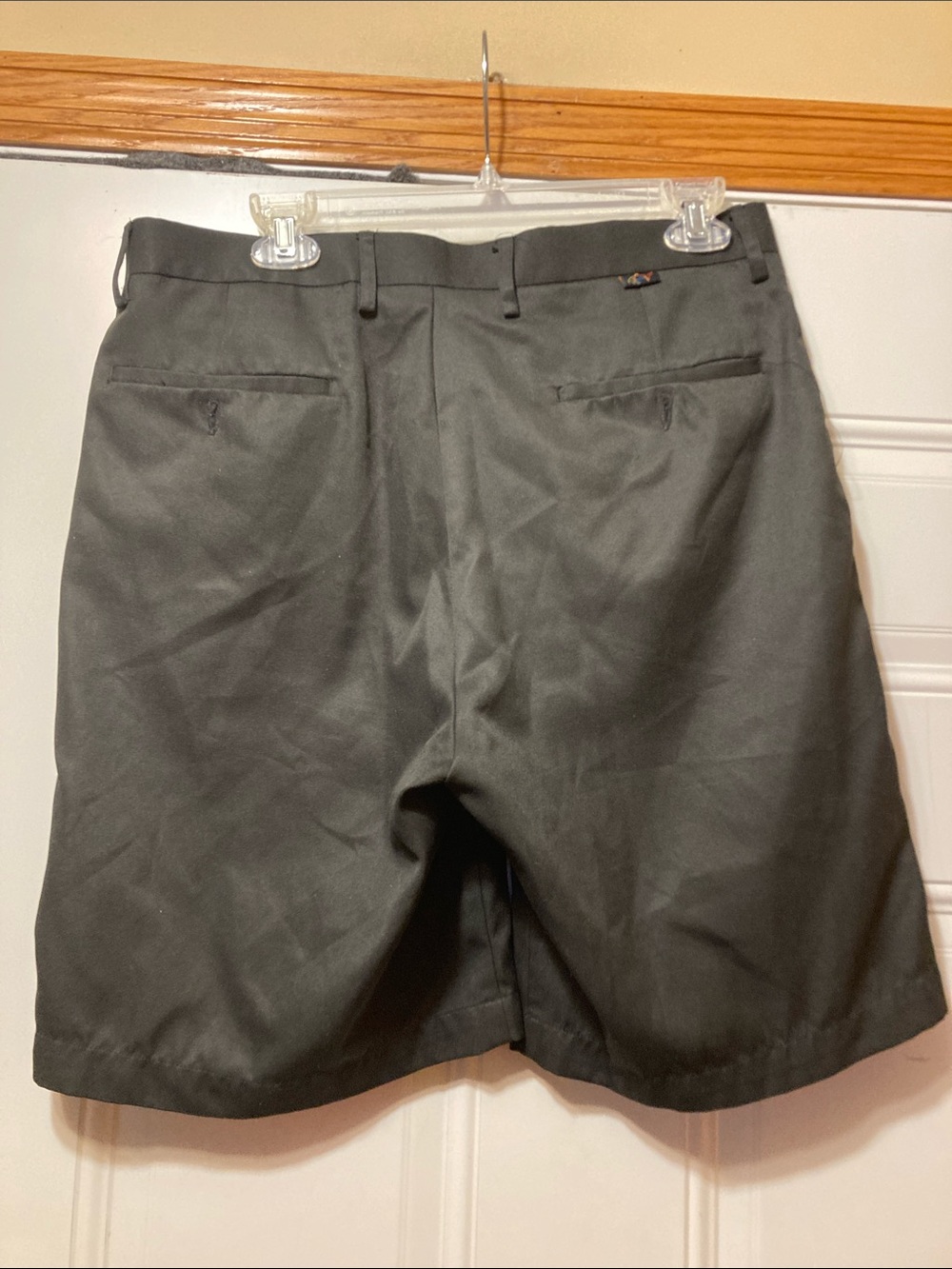 Greg Norman Collection Men's Dark Gray Flat Front Shorts 32